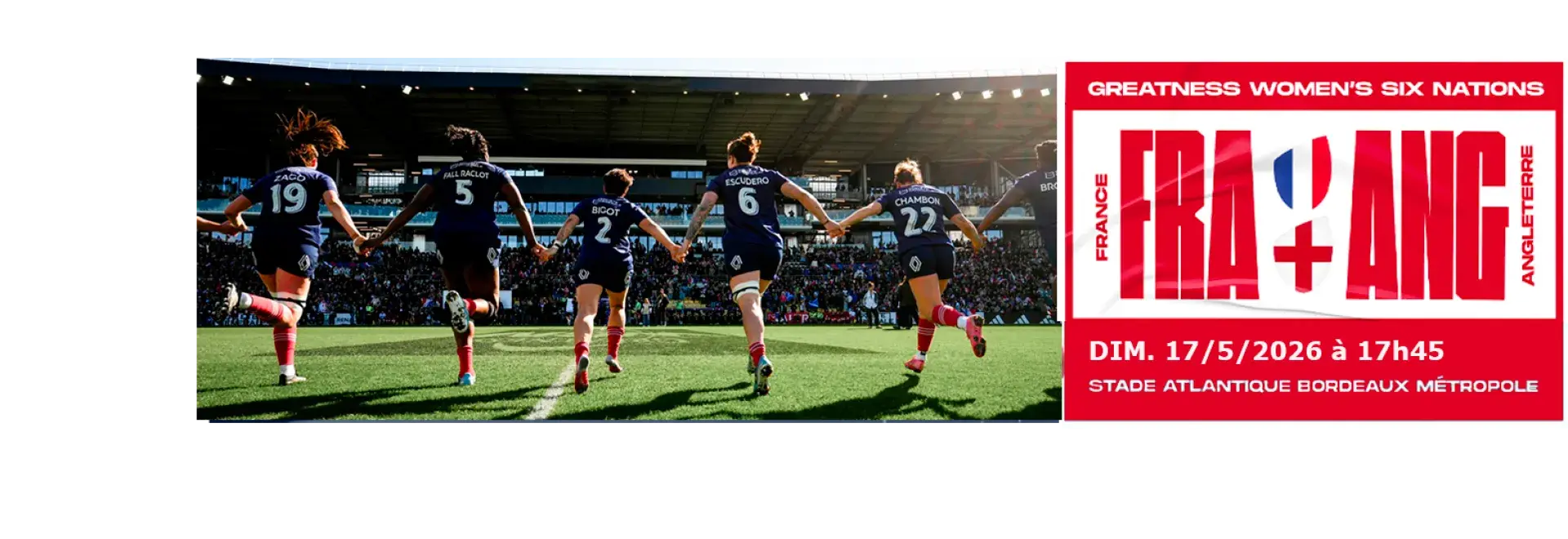 france angleterre - six nations - equipe féminine