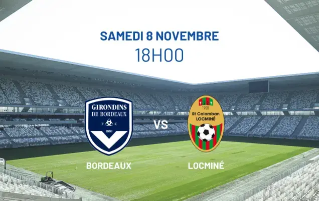 FCGB - Locmine - stade atlantique National 2
