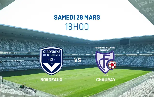 FCGB vs Football Club Chauray