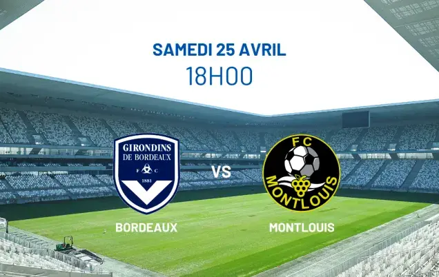 FCGB versus Montlouis