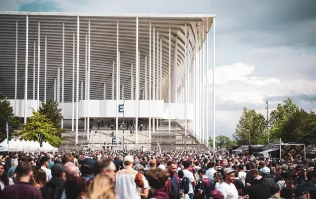 parvis crunch Stade Atlantique