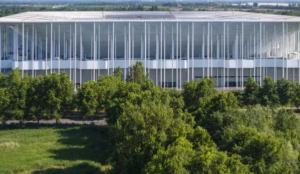 Une intégration environnementale du stade (c) Bordeaux Métropole)